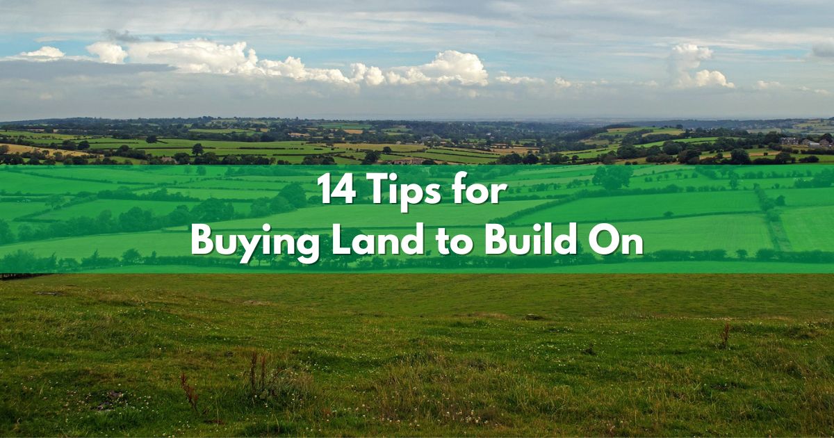 buying land to build on