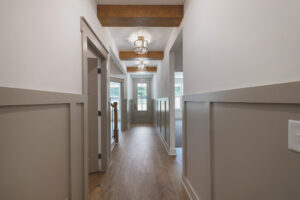 Entry Hallway with Wainscotting 2315 Zion Rd Columbia TN Howell Building Group